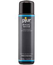 Pjur Basic Water Based Lubricant - 100 Ml Bottle - $22.99