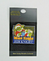 Disney 2003 Star Wars Yoda In Santa Suit Silent Knight Jedi Knight Pin#27429 - £16.04 GBP