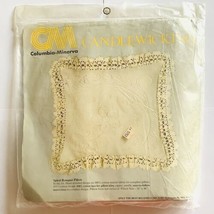 Columbia Minerva Spiral Bouquet Pillow Kit Candlewicking Embroidery Floral New - £14.85 GBP