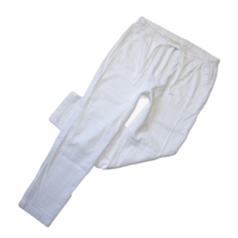 NWT Eileen Fisher Petite Slim Ankle in White Organic Cotton Twill Pants PP - $61.38