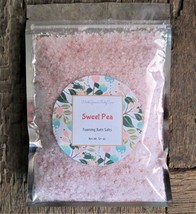 Handmade Spring Flowers Foaming Bath Salts Assorted Scents 12 oz - £7.63 GBP