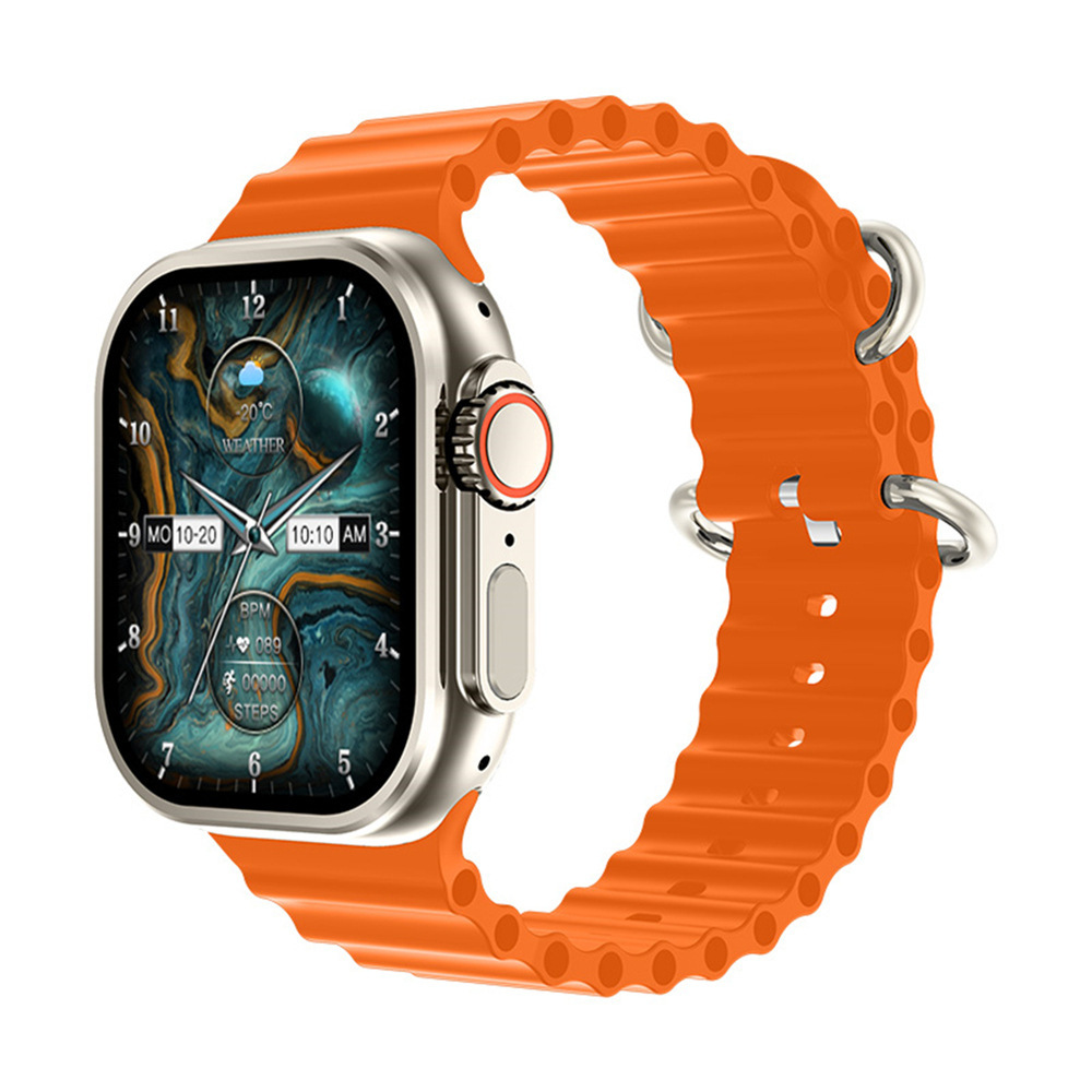 Hw Ultra2 Smart Watch Bluetooth Call Health Monitoring Pedometer Sports Compass
