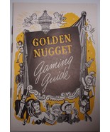 Vintage 1949 Golden Nugget Hotel Casino Las Vegas Nevada Gaming Guide 16... - €6,81 EUR