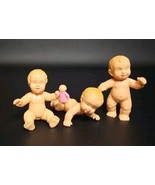 Set of 3 Vintage Miniature Bully Baby Doll Figurines - Made in Germany - $476.32 MXN