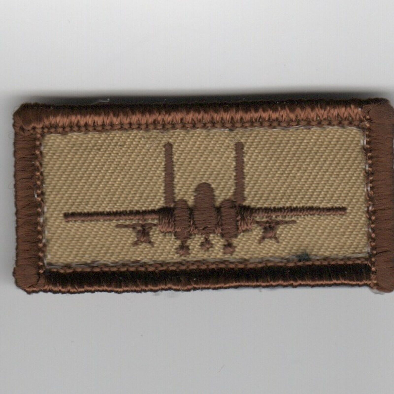 AIR FORCE FLIGHT SUIT SLEEVE F-15E DESERT HOOK LOOP EMBROIDERED JACKET PATCH - £31.41 GBP