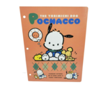 VINTAGE 1997 SANRIO POCHACCO YORIMICHI DOG ORANGE NOTEBOOK W/ BLANK PAPE... - $19.00