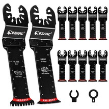 Oscillating Saw Blades - 10Pcs Extra-Long Reach Arc Edge Multitool Blade... - $56.04