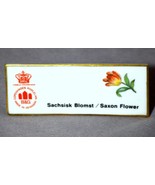 BING &amp; GRONDAHL SAXON FLOWER Dinnerware Dealer / Trade Sign - $27.28 CAD