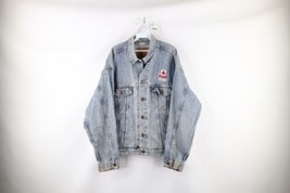 Vtg 90s Levis Mens L Citgo Racing The Tough Guys Wood Brothers Trucker Jacket - £99.22 GBP