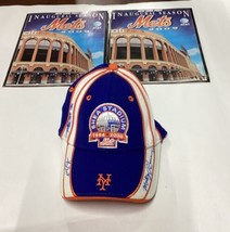 Mets Shea Stadium 1964-2008 Ball Cap W/ 3 Signatures - &amp; 2 Catalogs - $29.69