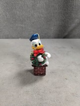 DISNEY DONALD DUCK CHRISTMAS ORNAMENT HOLIDAY CHIMNEY WREATH KURT S. ADL... - $13.58