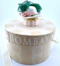1999 Mud Pie Hat In A Hat Pillbox in Bombay Ornate Giftbox - £31.15 GBP