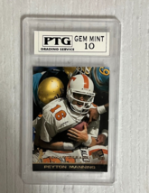 1998 Press Pass Gold #1 Peyton Manning Rookie Card Colts Broncos  gem mi... - £30.92 GBP