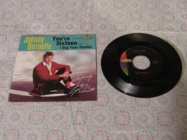Johnny Burnette   You&#39;re Sixteen    45 and Picture Sleeve - £9.82 GBP