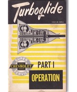 Chevrolet Turboglide Operation Part I Service Manual Chevy 1958 - $141.46 MXN
