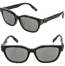 Christian Dior Cdicon S1F Brown Gunmetal Logo Mirror Sunglass DM40122F Cd Icon - $603.90