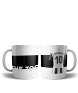 FOOTBALL MUG WITH THE POSSIBILITY OF PERSONALIZATION IDEAL GIFT THE TOON - $22.21 CAD