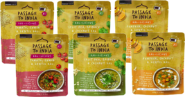 Passage To India Tomato, Split Pea &amp; Pumpkin Dal, Variety 6-Pack 9.8 oz.... - £36.54 GBP