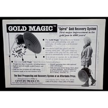 Gold Magic Recovery System Vintage Print Ad 90s Gold Prospecting Panning - $10.47