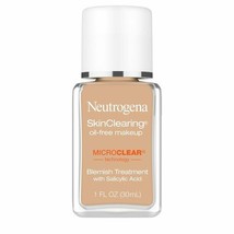 Neutrogena SkinClearing Foundation for Acne, Cocoa, 1 fl. oz.. - £23.72 GBP