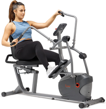 Sunny Health &amp; Fitness Compact Performance Recumbent Bike with Dual Motion - $743.14