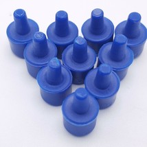 Electronic Battleship Advanced Mission 10 Blue Pegs Replacement Pieces 2012 - $2.96