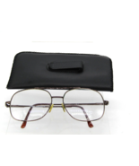 Vintage Modern James Coffee 60-17-150 Reading Glasses with Soft Case Met... - $19.79