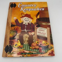 Country Keepsakes Plastic Canvas Craft Book By The Needlecraft Shop 1999 - $19.79