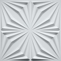 Dundee Deco 3D Wall Panels - Contemporary Abstract Paintable White PVC Wall Pane - £6.13 GBP+