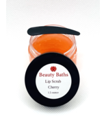 Cherry Lip Scrub handmade exfoliating sugar scrub gift for her natural l... - $7.75