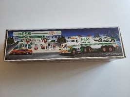1991 Hess Toy Truck and Racer w/Friction Motor - New in Original Box - G... - £14.27 GBP