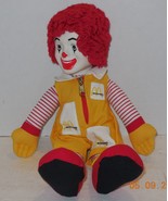 Vintage 1984 Ronald McDonald Plush Cloth Doll Vinyl Head 15” McDonald’s ... - €65,36 EUR