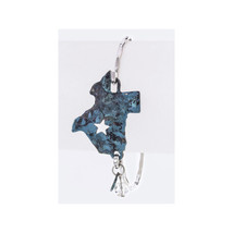 New Stylish Vintage Texas Map Hook Oxidize Bangle Bracelet Jewelry Gift Set - $6.35