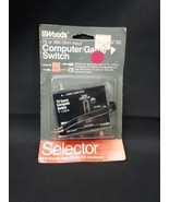 NEW OLD STOCK Woods COMPUTER TV VCR GAME Selector Switch No. 1053  - $265.90 MXN