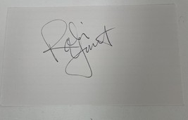 Robin Yount Signed Autographed 3x5 Index Card 3 - £15.92 GBP