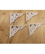 4 Cast Iron Shelf Brackets Antique Style 7.5&quot; x 6&quot; Corbels **READ** DIF ... - €24,85 EUR