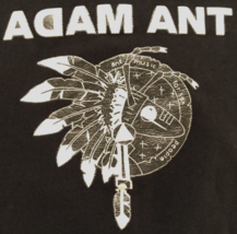 ADAM ANT Vagary Vasy Art Music For Sex People New Wave Black Pullover Hoodie 2XL - £94.69 GBP