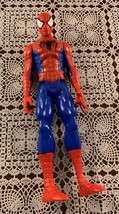 Marvel Hasbro 2013 Spiderman Poseable Action Figure 11 Inch Super Hero Avengers - £9.97 GBP