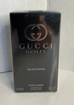Gucci Guilty For Men Eau De Parfum Pour Homme Edp 1.6 Oz 50ml New In Sealed Box - $139.99