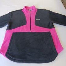 Columbia AL5548 Women's Black/Pink 1/2 Zip Pullover Sweatshirt Size 2XL image 12