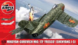 Airfix Model Airplane Kit Gift Set - A03091A Mikoyan-Gurevich MiG-17F &#39;Fresco&#39;,  - £14.94 GBP