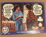 Vintage Mork And Mindy Trading Card #14 1978 Robin Williams Pam Dawber - $1.97