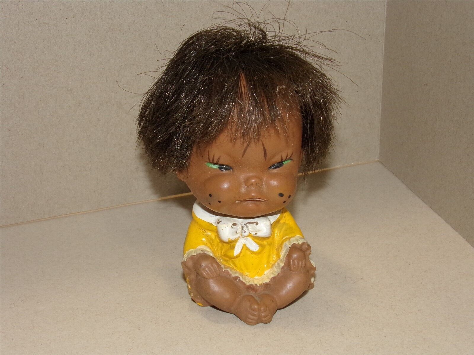 Vintage Iwai Moody Cutie Doll Made in Japan 1960&#39;s - $8.97