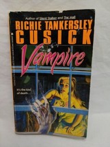 Vampire Richie Tankersley Cusick Vintage Paperback Book - £15.50 GBP