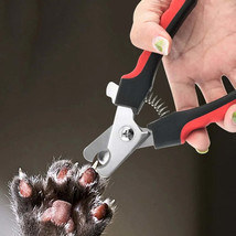 Pet Nail Clippers Professional Dog Cat Nail Trimmer Labor Saving Multifu... - £6.49 GBP
