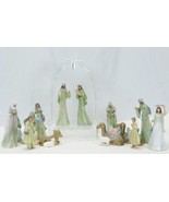Hawthorne Village Heavenly Blessings Christmas Tree Nativity Set  Lot of 17 - $2,759.57 MXN