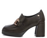 Xti Women&#39;s Leather Moccasins Kakhi - $92.00