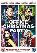 Office Christmas Party DVD (2017) Jennifer Aniston, Gordon (DIR) Cert 15 Pre-Own - £13.56 GBP