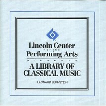 Lincoln Center for the Performing Arts Presents a Library of Classical Music Cd  - £7.80 GBP