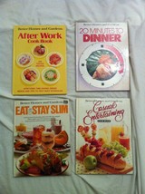 Hard Back Better Home &amp; Gardens Cook Books Bundle Qty 4 After Work Cook Book - £12.80 GBP